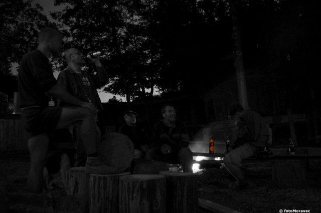 Der Abend vor dem Festival